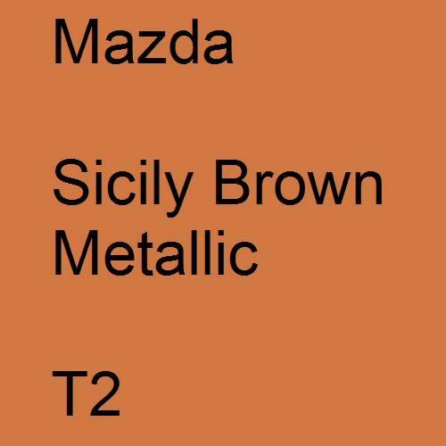 Mazda, Sicily Brown Metallic, T2.